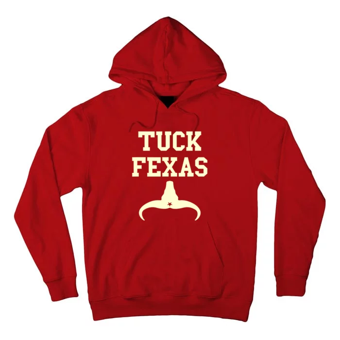 Tuck Fexas Horns Down Texas Tall Hoodie