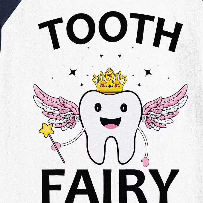 Tooth Fairy Halloween Costume Gift For Baseball Sleeve Shirt