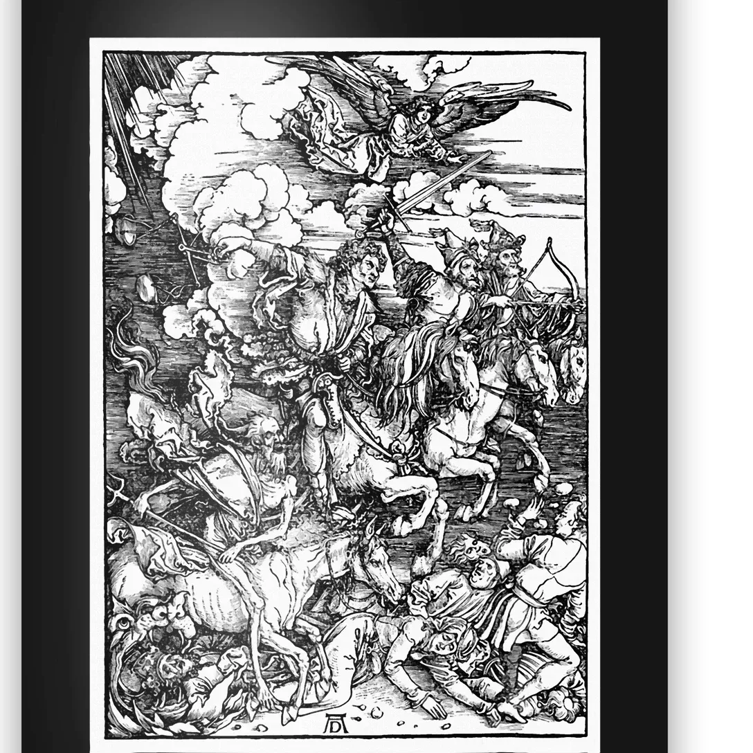 The Four Horsemen Of The Apocalypse By Albrecht Durer Poster