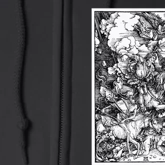 The Four Horsemen Of The Apocalypse By Albrecht Durer Full Zip Hoodie