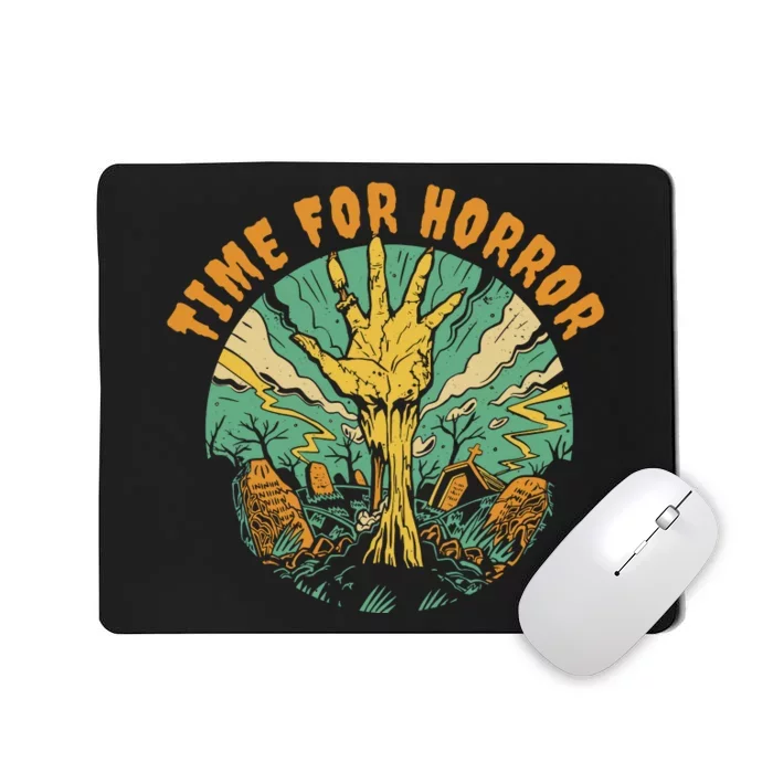 Time For Horror Zombie Mousepad