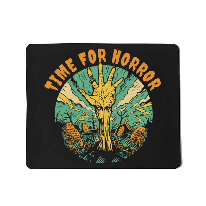 Time For Horror Zombie Mousepad