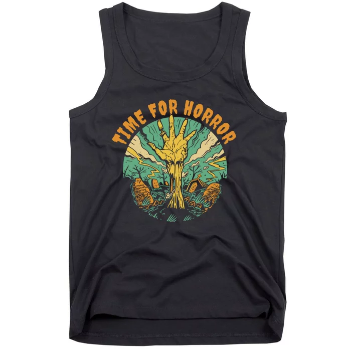 Time For Horror Zombie Tank Top