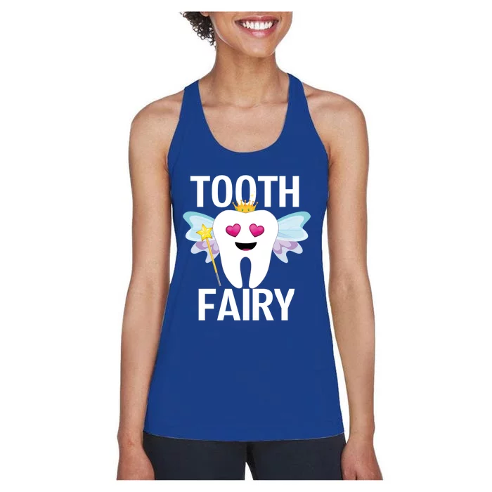 Tooth Fairy Halloween Costume Funny Gift Women's Racerback Tank