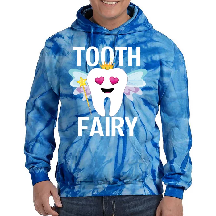 Tooth Fairy Halloween Costume Funny Gift Tie Dye Hoodie