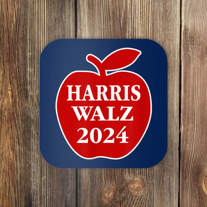 Teachers For Harris Walz 2024 Back To School Coaster