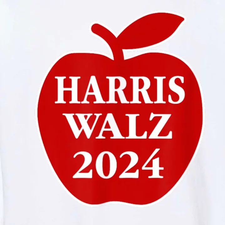 Teachers For Harris Walz 2024 Back To School Garment-Dyed Sweatshirt