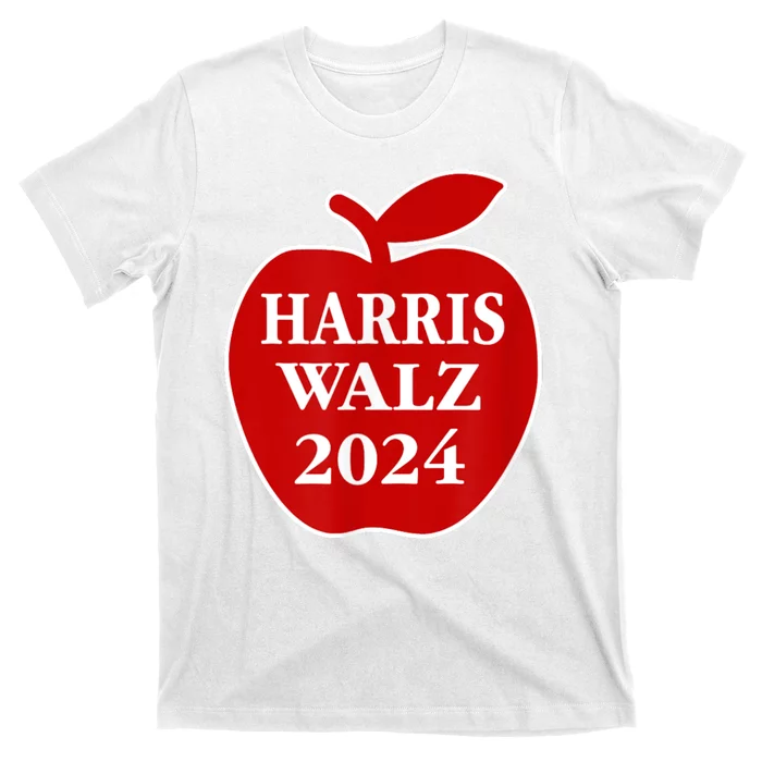 Teachers For Harris Walz 2024 Back To School T-Shirt