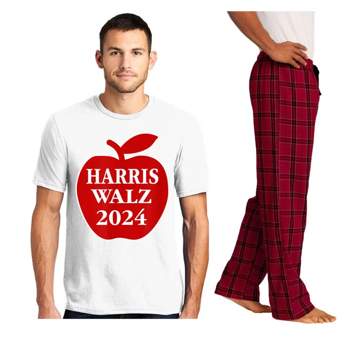 Teachers For Harris Walz 2024 Back To School Pajama Set