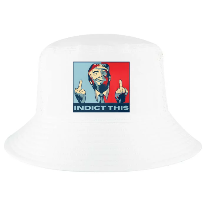 Trump Finger Indict This Legend Save America Trump Not Guilty Cool Comfort Performance Bucket Hat