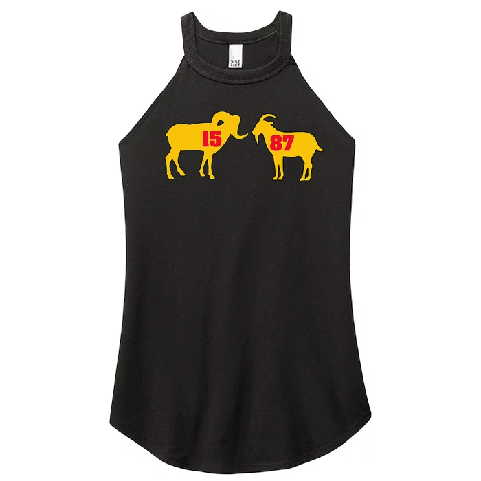 The Farm I Love Goats & Chickens Women’s Perfect Tri Rocker Tank