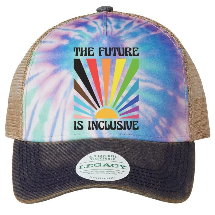 The Future Is Inclusive Legacy Tie Dye Trucker Hat