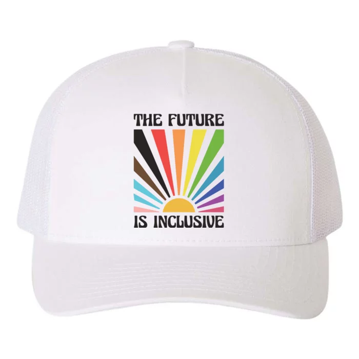 The Future Is Inclusive Yupoong Adult 5-Panel Trucker Hat