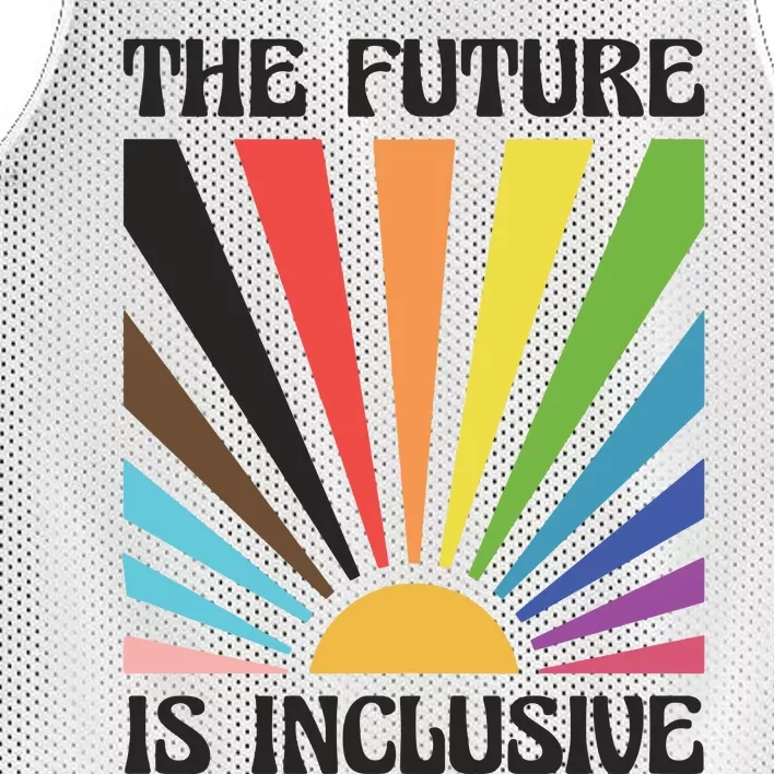 The Future Is Inclusive Mesh Reversible Basketball Jersey Tank