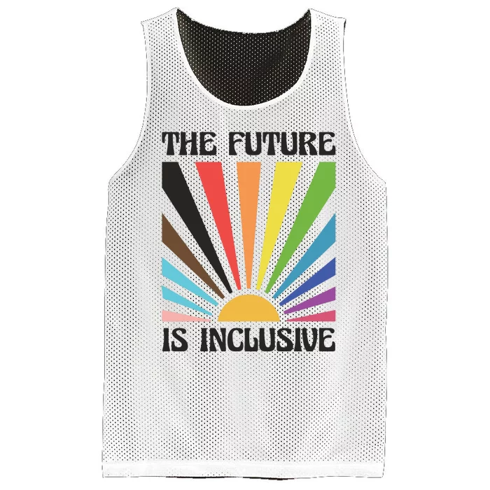 The Future Is Inclusive Mesh Reversible Basketball Jersey Tank