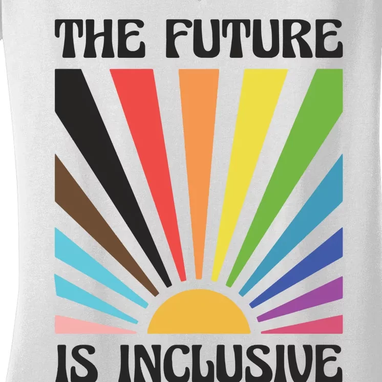 The Future Is Inclusive Women's V-Neck T-Shirt