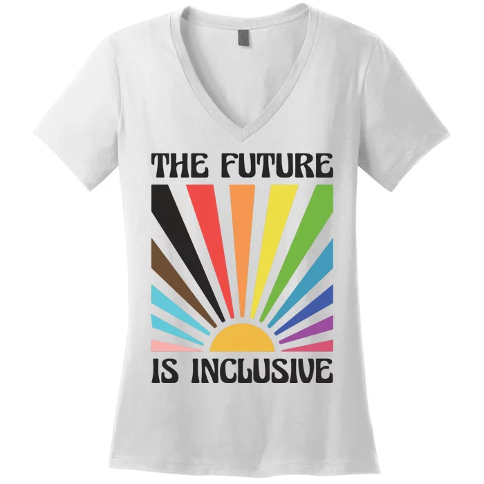 The Future Is Inclusive Women's V-Neck T-Shirt