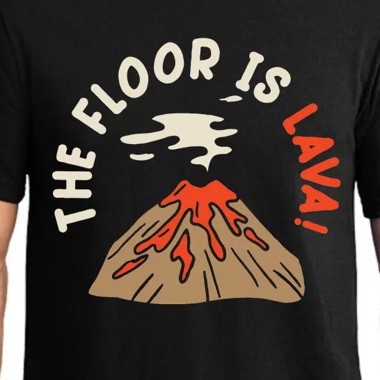 The Floor Is Lava Volcanologist Geology Volcano Pajama Set