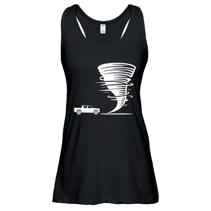 Tornado For Idea Gift Storm Chaser Ladies Essential Flowy Tank