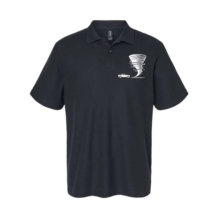 Tornado For Idea Gift Storm Chaser Softstyle Adult Sport Polo