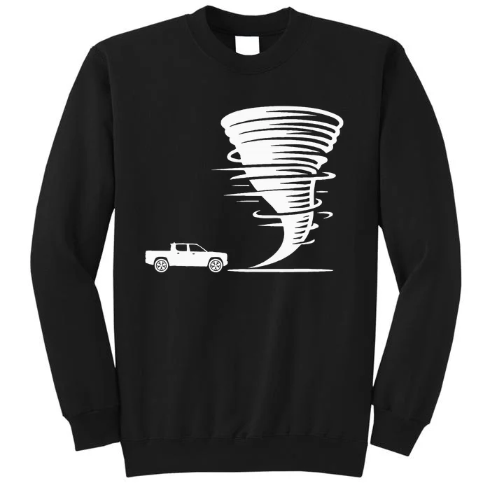 Tornado For Idea Gift Storm Chaser Tall Sweatshirt