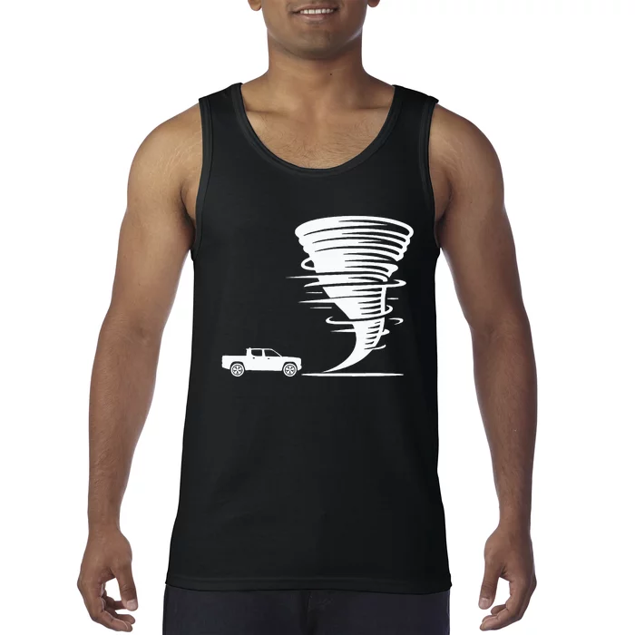 Tornado For Idea Gift Storm Chaser Tank Top