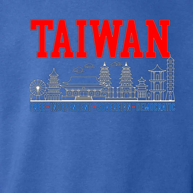 Taiwan Free Independent Sovereign Democratic Taiwanese Gift Toddler Hoodie