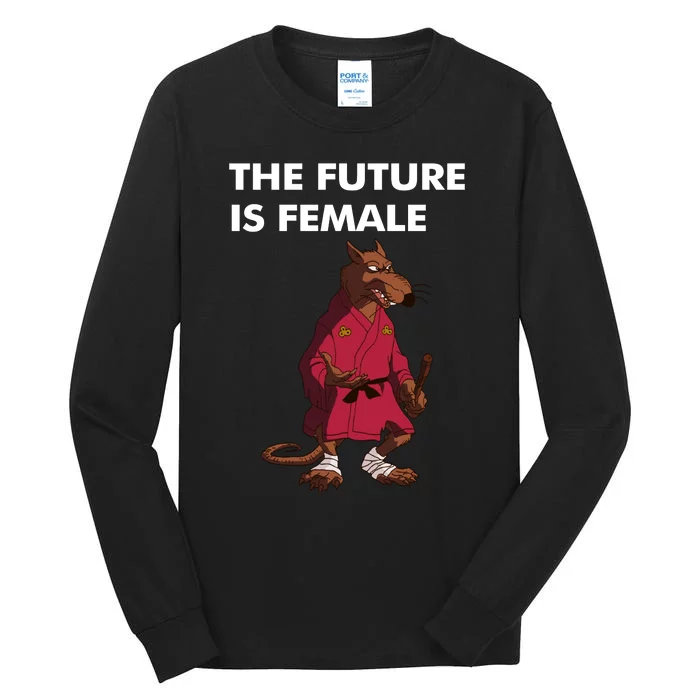 The Future Is Female Splinter Tall Long Sleeve T-Shirt