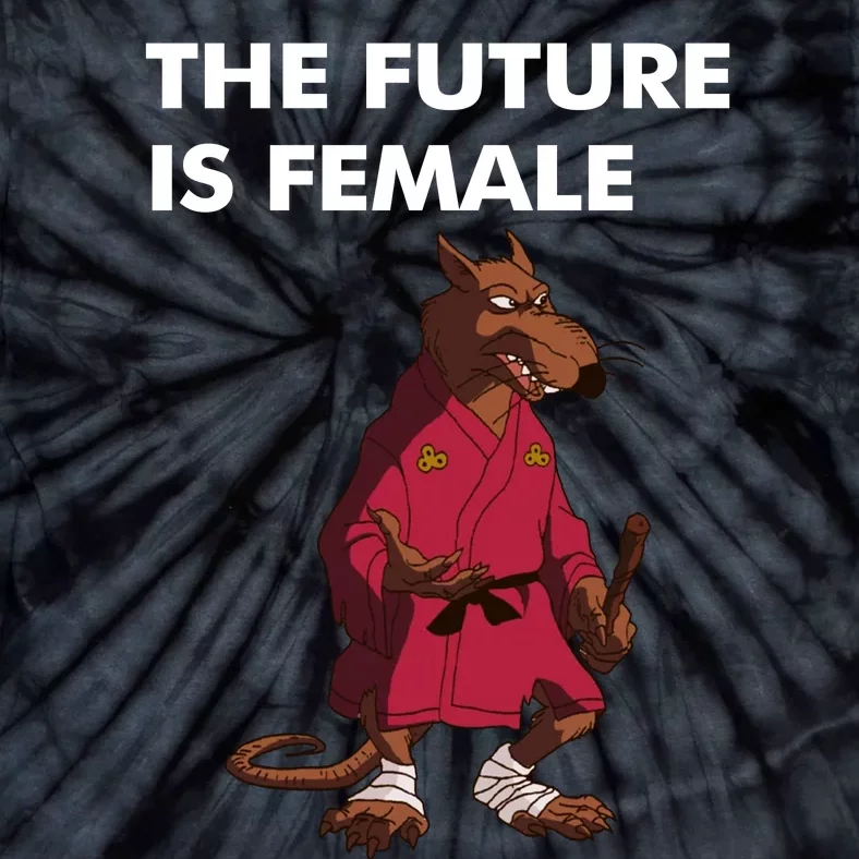 The Future Is Female Splinter Tie-Dye T-Shirt