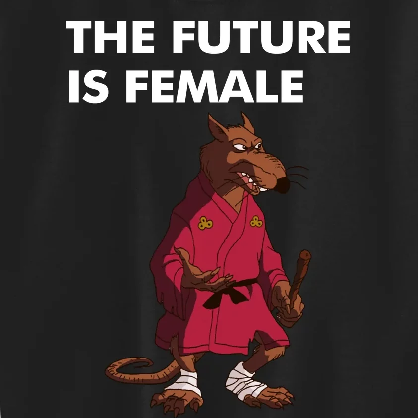 The Future Is Female Splinter Kids Sweatshirt