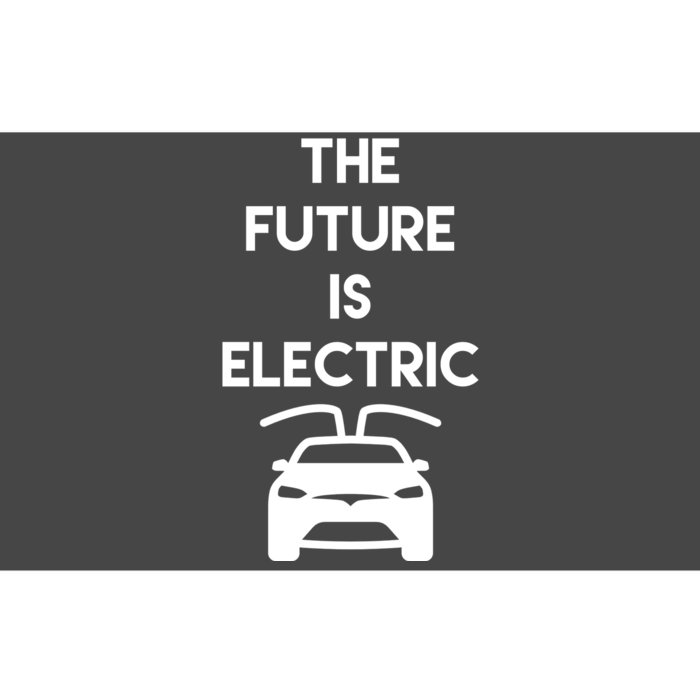 The Future Is Electric Car Bumper Sticker