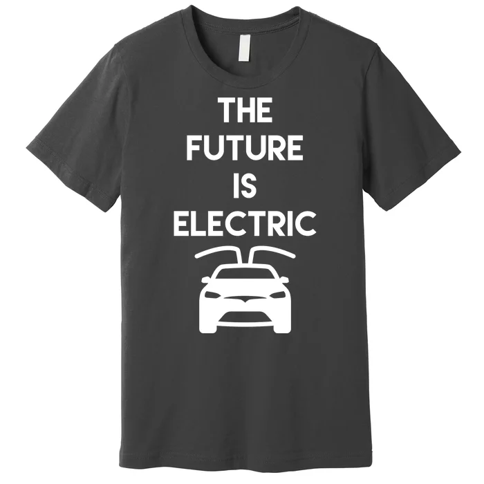 The Future Is Electric Car Premium T-Shirt