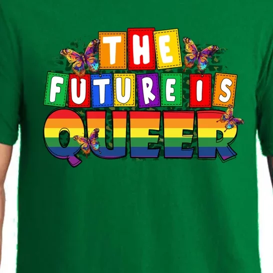 The Future Is Queer Lgbtq Rainbow Pride Gift Pajama Set