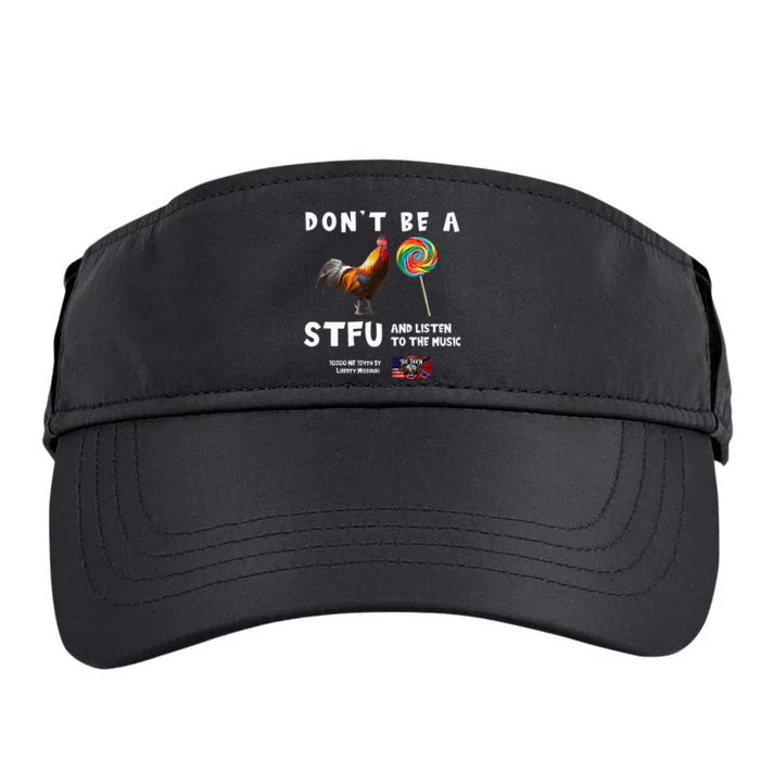 The Farm I Love Goats & Chickens Adult Drive Performance Visor