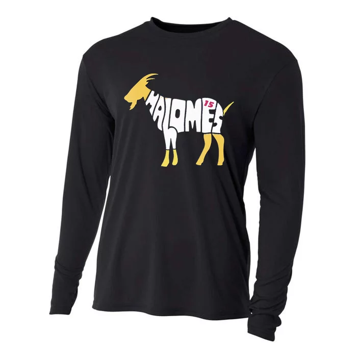 The Farm I Love Goats & Chickens Cooling Performance Long Sleeve Crew