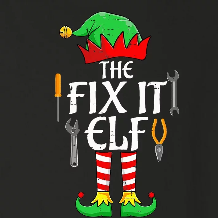 The Fix It Elf Christmas Family Matching Toddler Long Sleeve Shirt