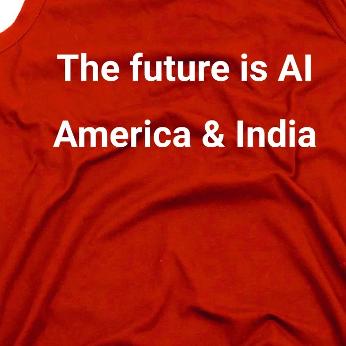 The Future Is Ai America And India Tank Top