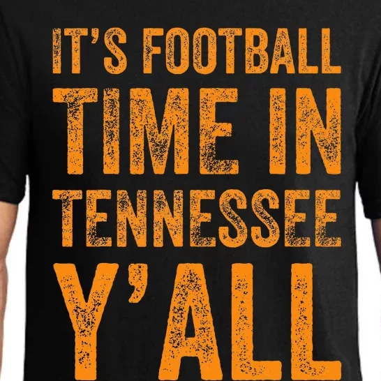 Tennessee Football ItS Football Time In Tennessee Yall Vol Pajama Set