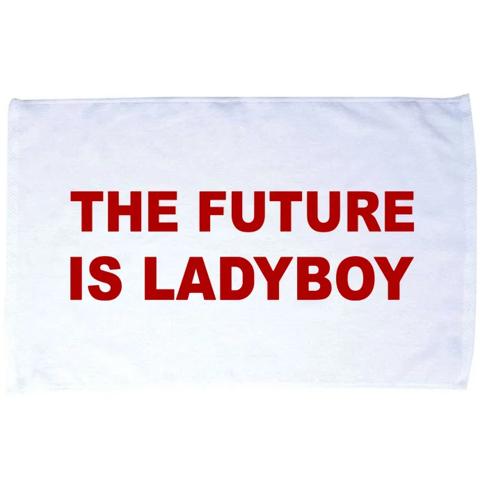 The Future Is Ladyboy Microfiber Hand Towel