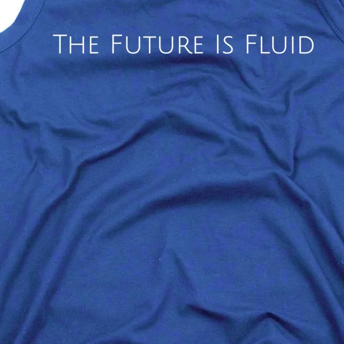 The Future Is Fluid Genderfluid Gay Pride Gender Fluid Gift Tank Top