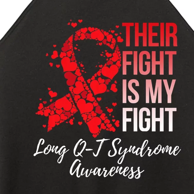 Their Fight Is My Fight Long Qt Syndrome Awareness Women’s Perfect Tri Rocker Tank