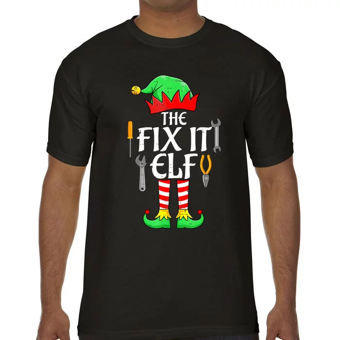 The Fix It Elf Christmas Family Matching Comfort Colors T-Shirt