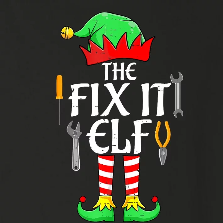 The Fix It Elf Christmas Family Matching Toddler Long Sleeve Shirt