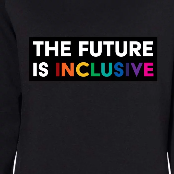 The Future Is Inclusive Disability Awareness Womens California Wash Sweatshirt