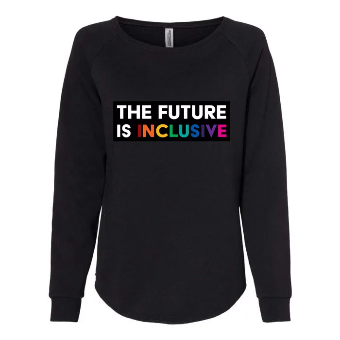 The Future Is Inclusive Disability Awareness Womens California Wash Sweatshirt