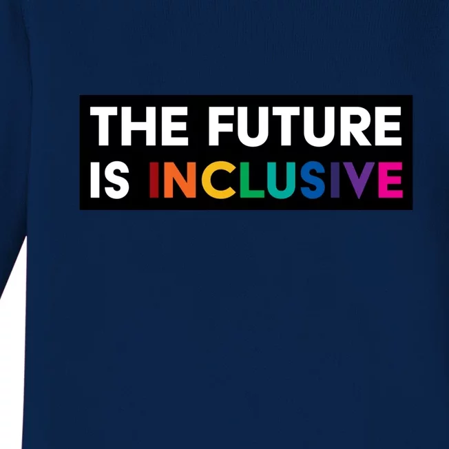 The Future Is Inclusive Disability Awareness Baby Long Sleeve Bodysuit