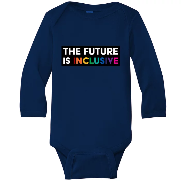 The Future Is Inclusive Disability Awareness Baby Long Sleeve Bodysuit