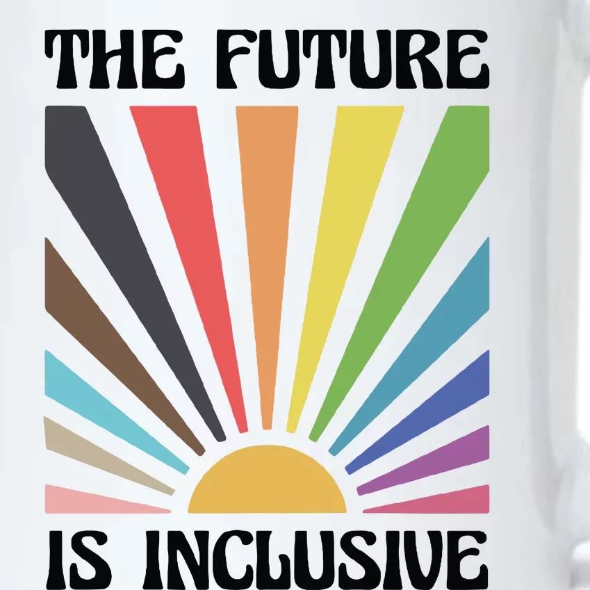 The Future Is Inclusive Black Color Changing Mug