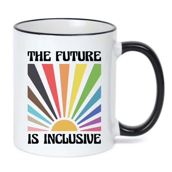 The Future Is Inclusive Black Color Changing Mug