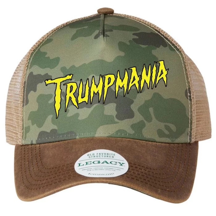 Trumpmania Funny Joke Humour Design Legacy Tie Dye Trucker Hat